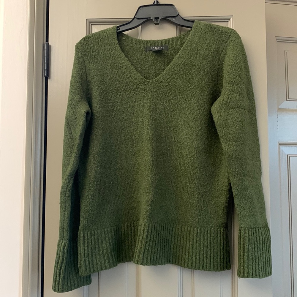 Green Tahari Sweater